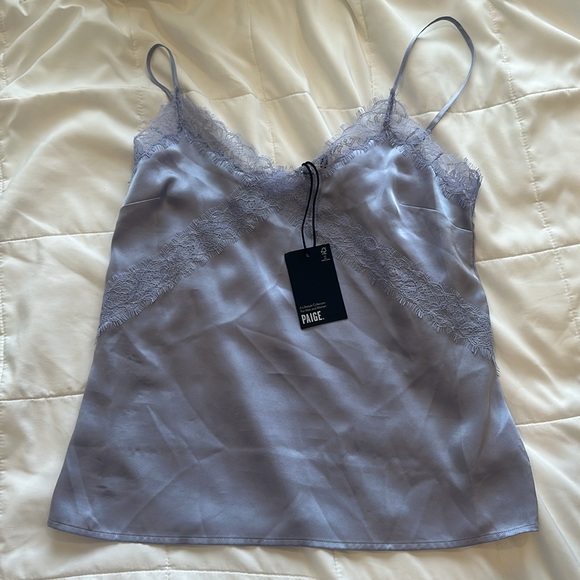 PAIGE Gwen Cami Periwinkle - Picture 4 of 8